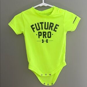 Under Armour Bright Green 'Future Pro' Onesie